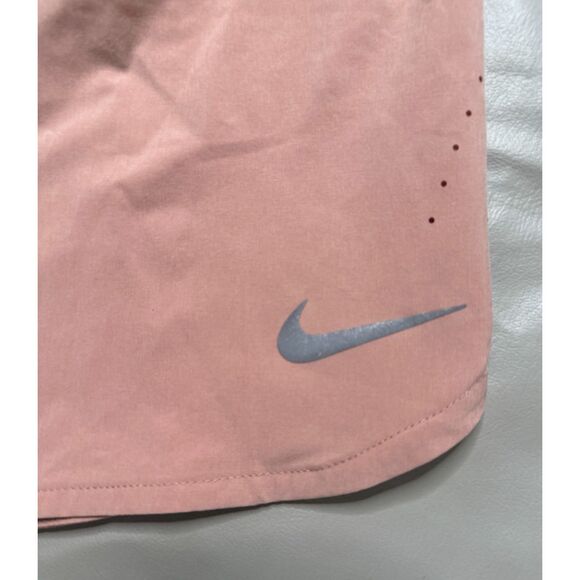 NIKE Women’s small Eclipse 5” Brief Lined Running Shorts CZ9568 601 Pale Pink - Picture 8 of 11